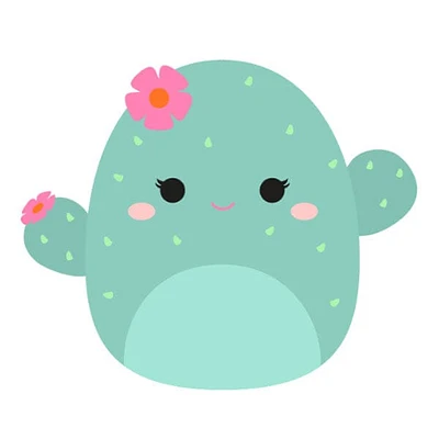 Squishmallows Super Soft Plush Toys 7.5" Cactus With Flowers