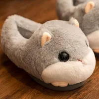 Fluffy Hamster Plush Slippers | As Seen On Social