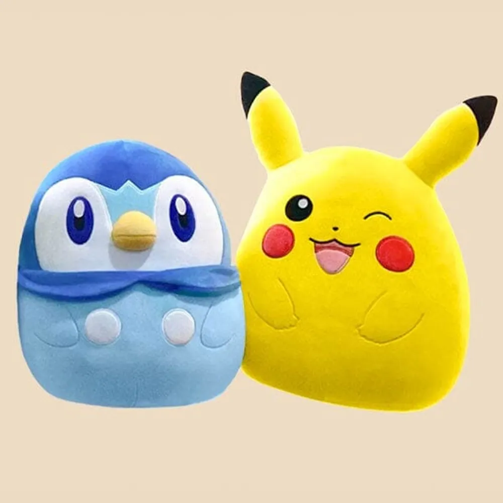 Squishmallows Super Soft Plush Toys | 10" Pokémon Squad | Piplup