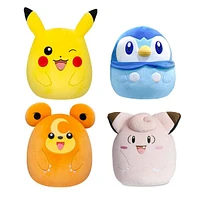 Squishmallows Super Soft Plush Toys 10" Pokemon Squad - Teddiursa