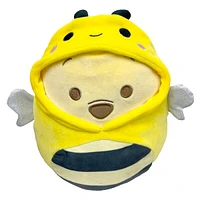 Squishmallows Plush Toys | 8" Peek-A-Pooh Squad | Pooh in Bumble Bee Costume