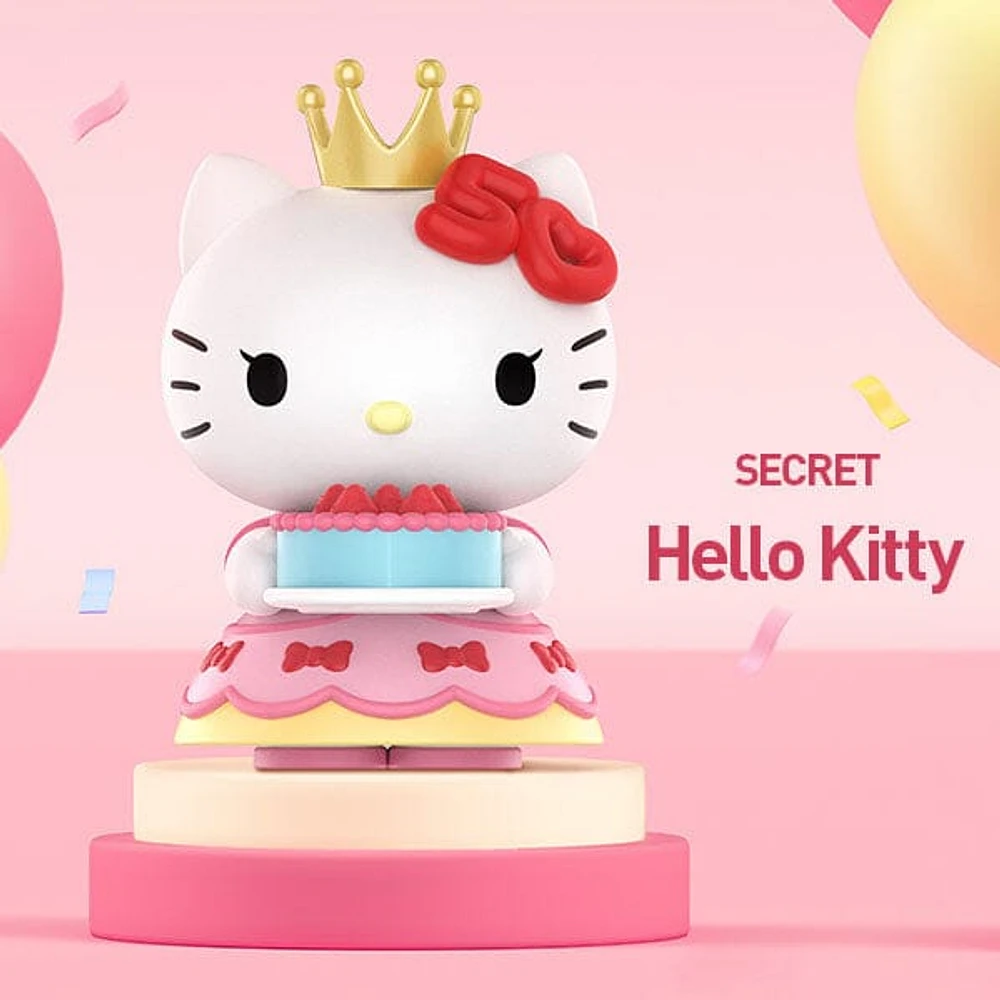 Pop Mart x Sanrio: Hello Kitty 50th Anniversary Series Figurine Blind Box Assorted (1pc)