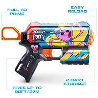 ZURU XSHOT Skins Flux Blaster: Poppy Playtime Edition (Includes 8 Darts) Mystery Skin Ships Assorted