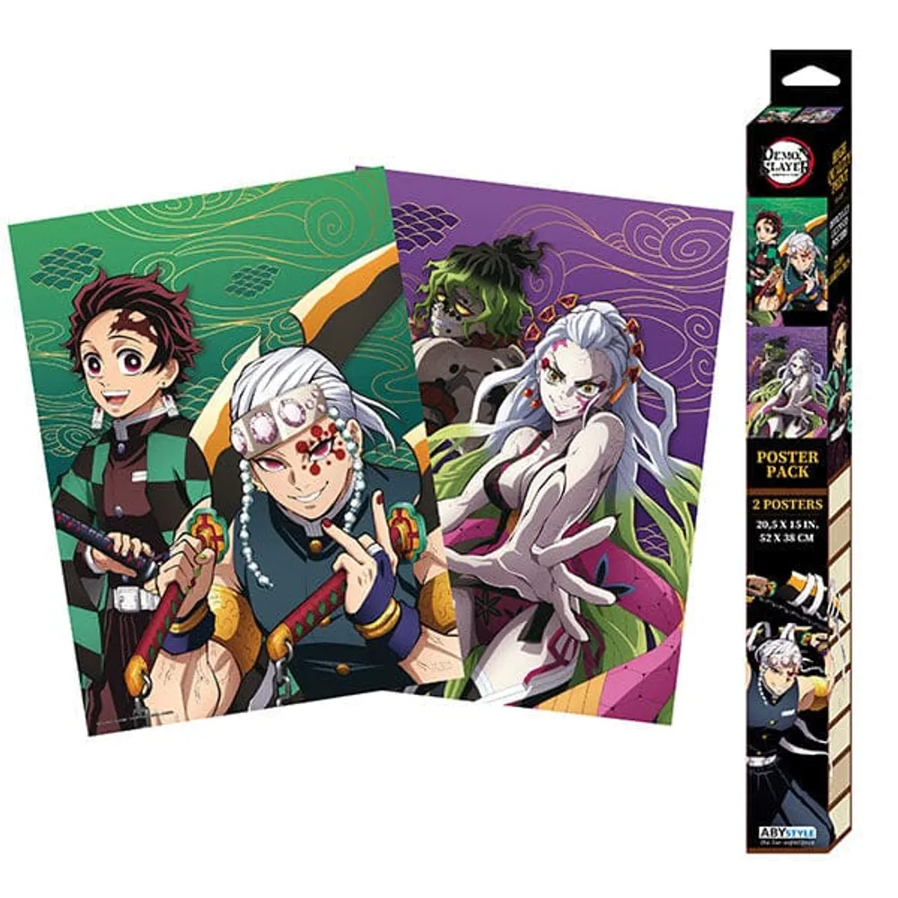 Demon Slayer Boxed Poster Set Series 1 (2pk)