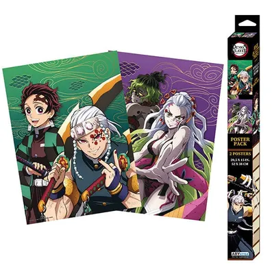 Demon Slayer Boxed Poster Set Series 1 (2pk)