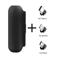 GearWaves: Mini Magnetic 3-in-1 Portable Device Charger Power Bank