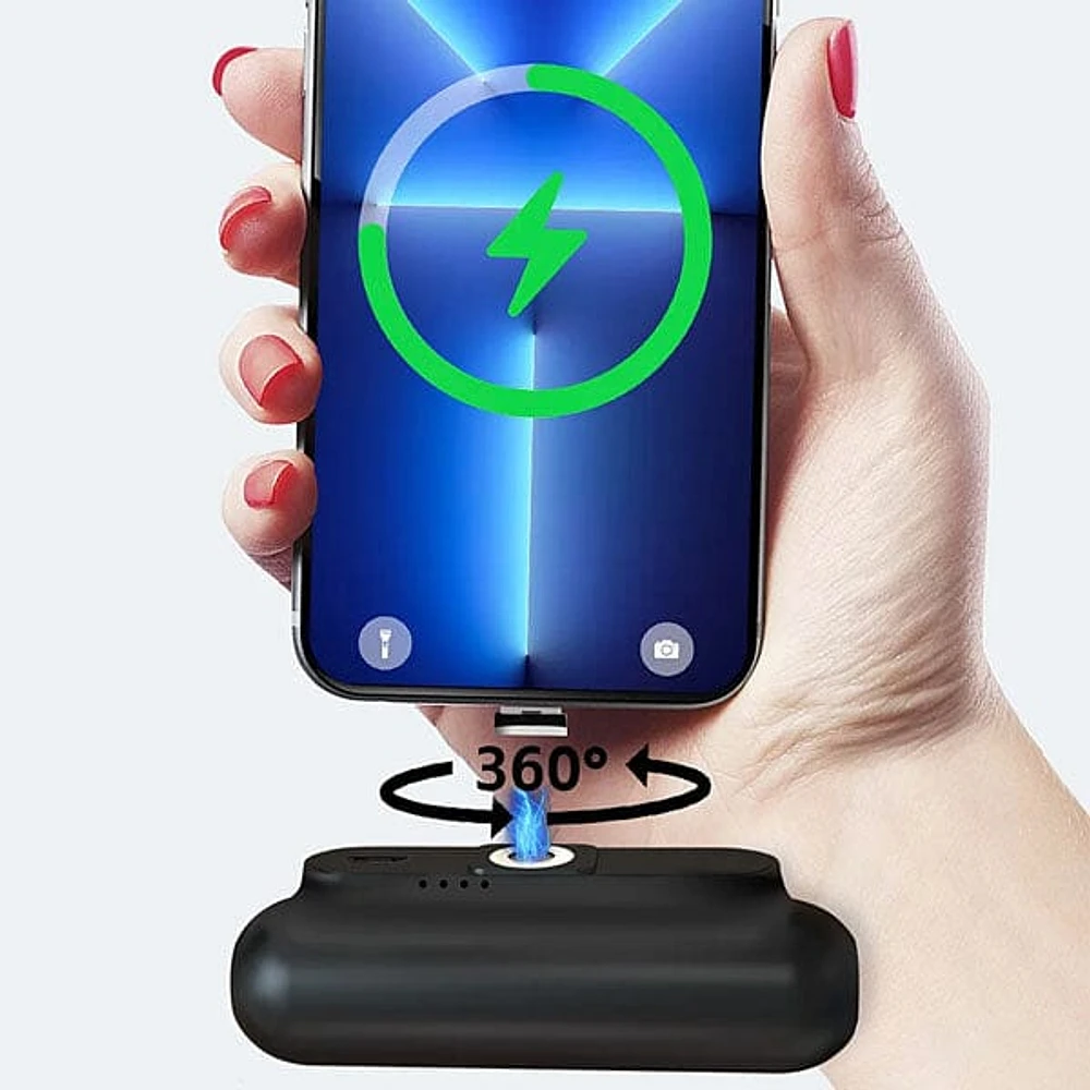 GearWaves: Mini Magnetic 3-in-1 Portable Device Charger Power Bank