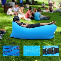 Air Puff: The Breeze Filled Lounger Portable Inflatable Sofa