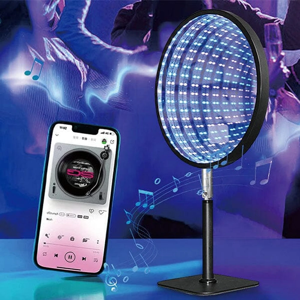 Pulsationz 2-in-1 Mirror & Infinity Lamp