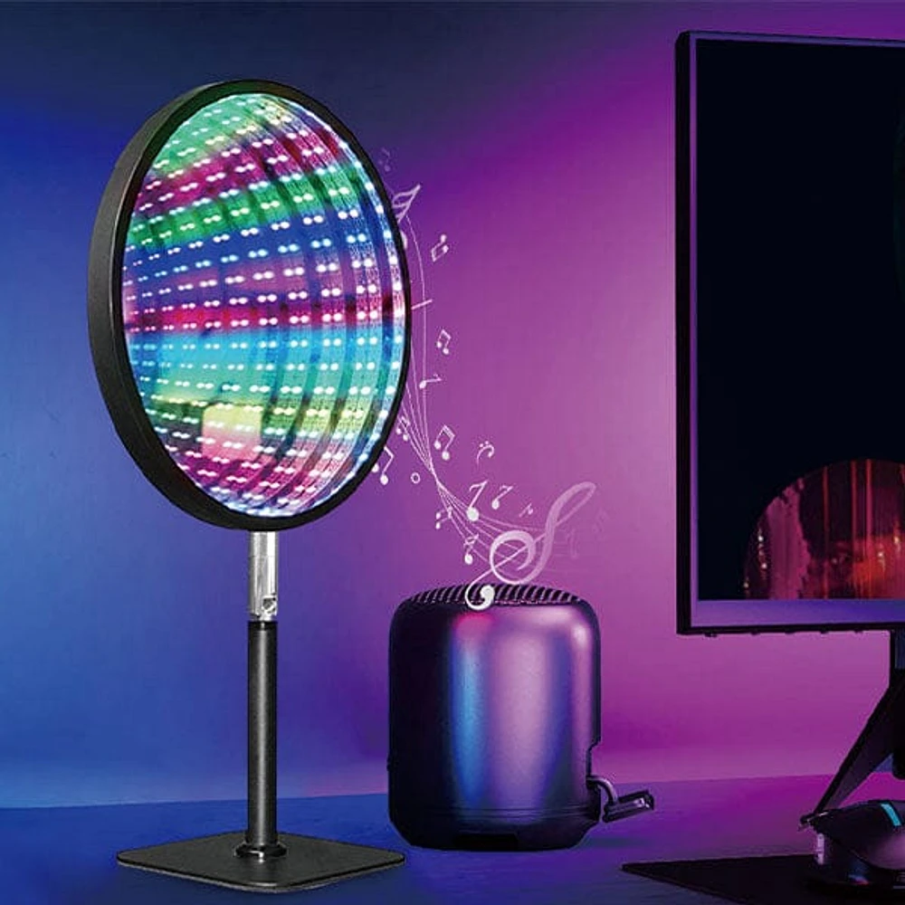 Pulsationz 2-in-1 Mirror & Infinity Lamp