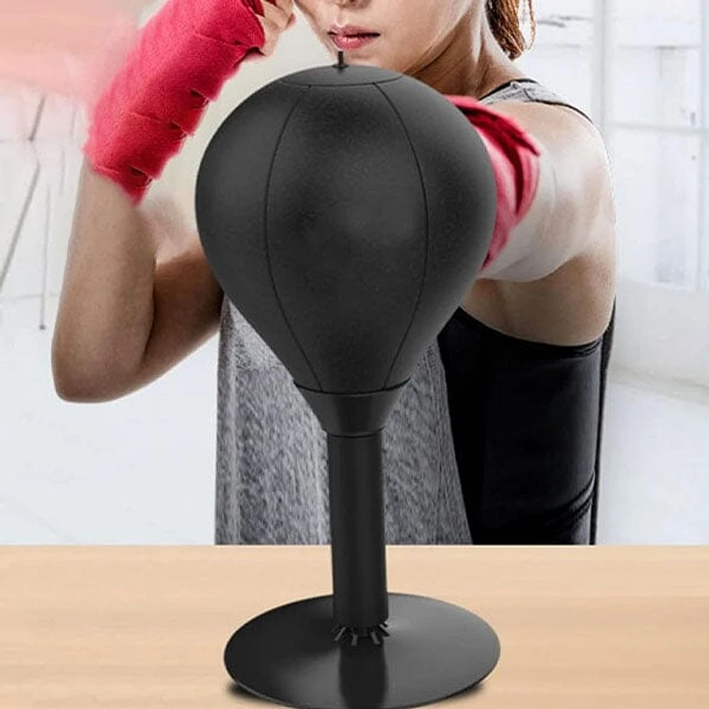 MegaPunch Portable Suction Cup Punching Bag (Includes Pump)