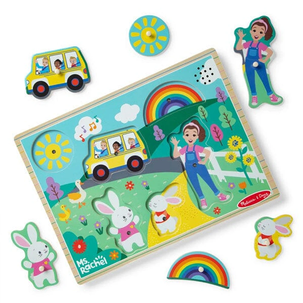 Ms. Rachel Official Wooden Song Puzzle by Melissa & Doug