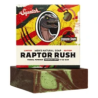 Dr. Squatch® Jurassic Park™ Raptor Rush All-Natural Bar Soap For Men (1pc) Limited Edition