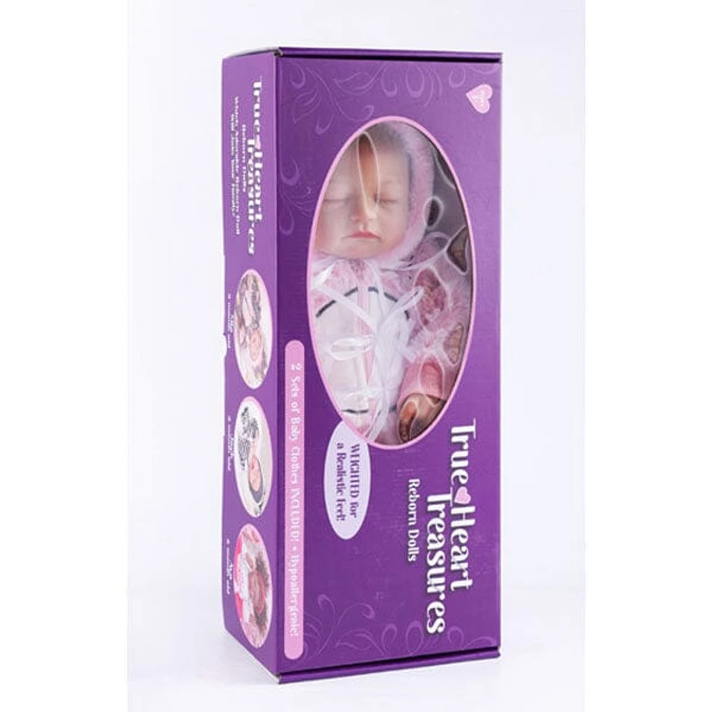 TrueHeart Treasures: Weighted Reborn Lifelike Baby Dolls (3kg) Baby Mia