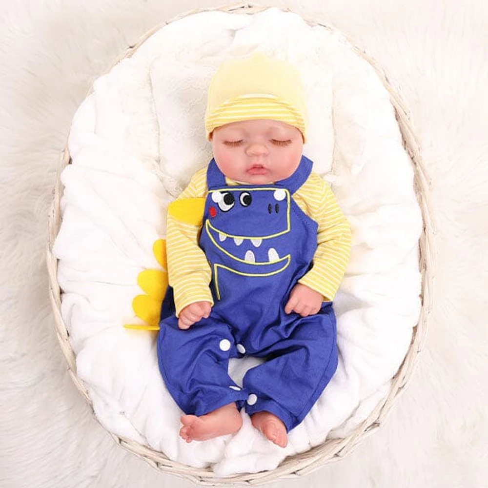 TrueHeart Treasures: Dream Weavers Collection Weighted Reborn Lifelike Baby Dolls (3kg) Baby Tommy