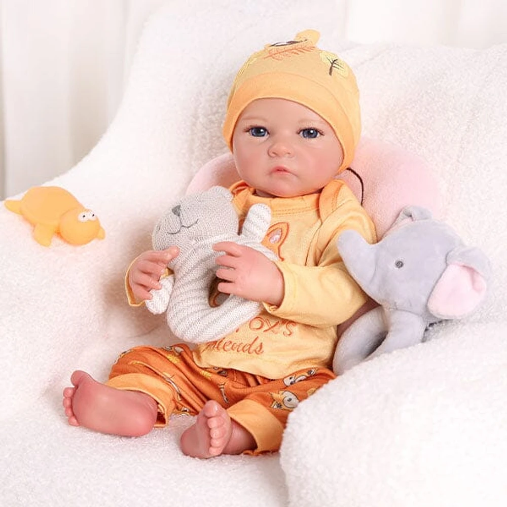 TrueHeart Treasures: Dream Weavers Collection Weighted Reborn Lifelike Baby Dolls (3kg) Baby Jenna