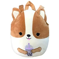 Squishmallows Super Soft Plush Backpacks Series 1 | Regina The Corgi