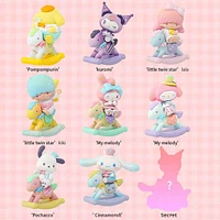 Sanrio Characters Childlike Heart Rocking Horse Series Collectible Figurine Blind Box (1pc)