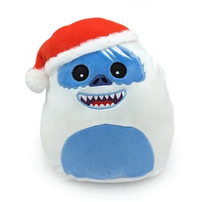 Squishmallows Plush Toys | 8" Holiday 2023 Rudolph Squad | Bumble the Abominable Snowmonster (Santa Hat)