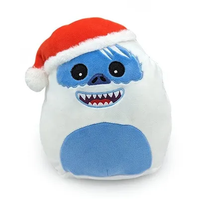 Squishmallows Plush Toys | 8" Holiday 2023 Rudolph Squad | Bumble the Abominable Snowmonster (Santa Hat)