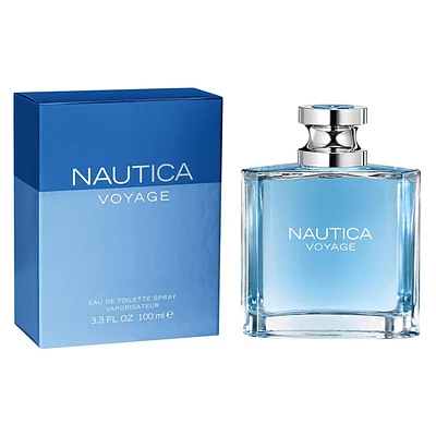 Nautica Voyage Eau De Toilette Spray Bottle for Men (100mL)