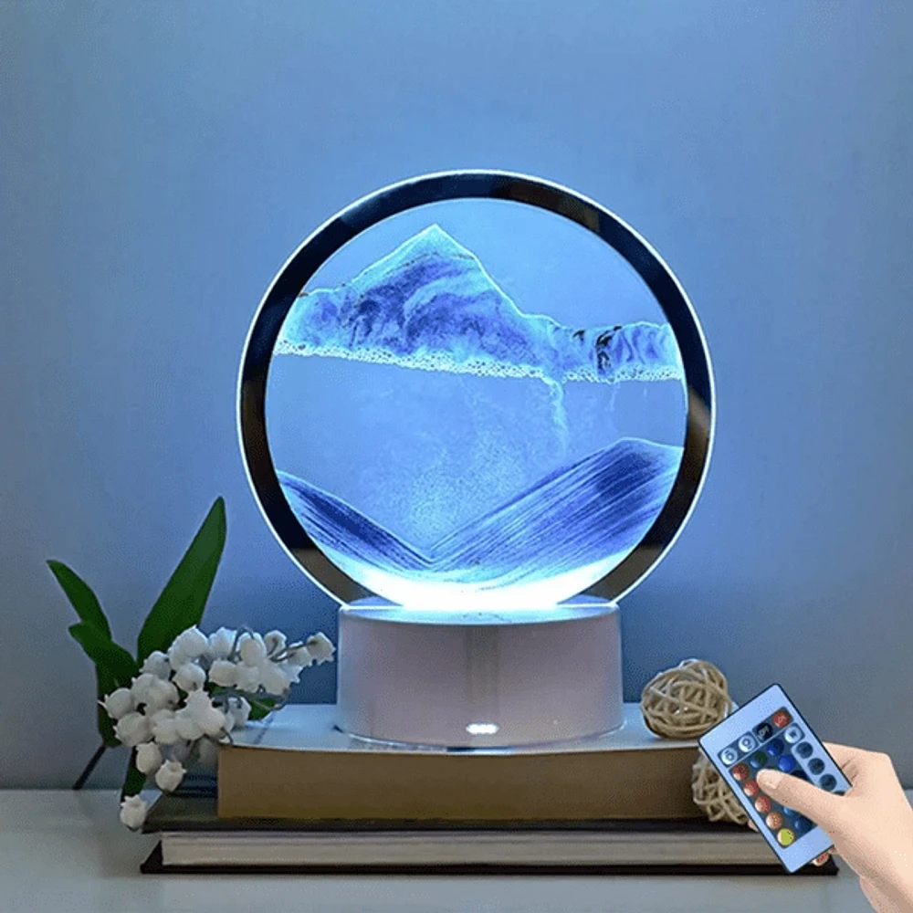 SandiScenes: Sand Lamp - Relaxing and Ever Changing Scenery for Any Room