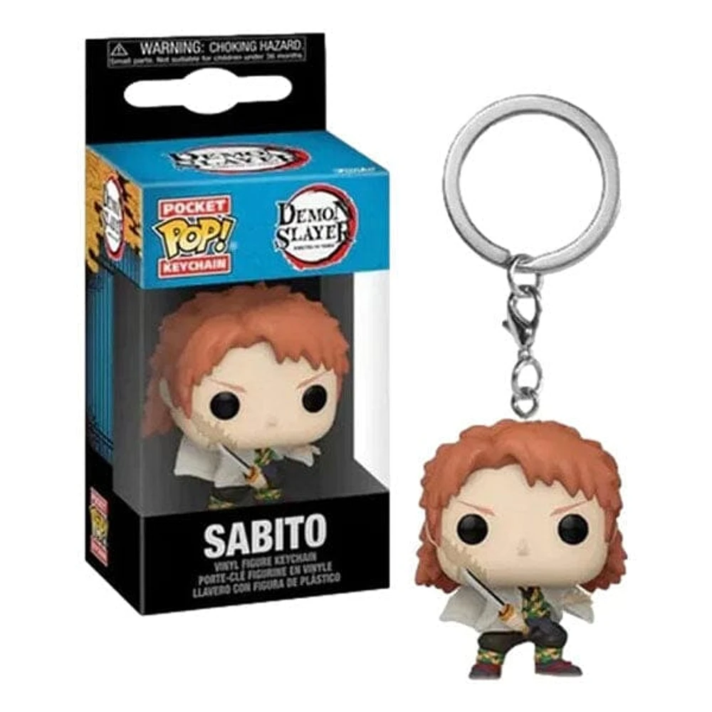 Funko POP! Animation: Demon Slayer Collectible Keychain Sabito