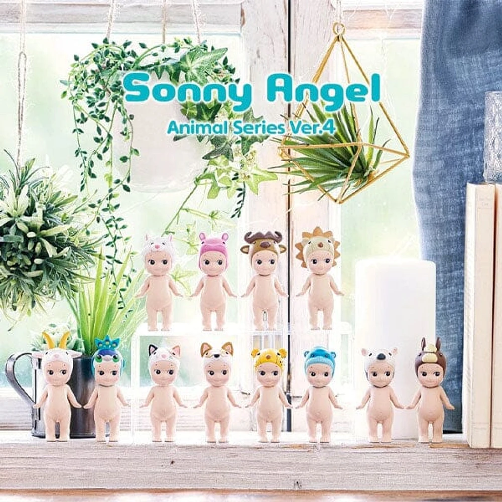 Sonny Angel Collectable Mini Cherub Figurines Animal Safari Assorted (1PC)