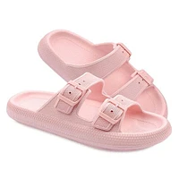 Shhhandals Unisex Adjustable Anti-Slip Buckle Cloud Slides (Multiple Colors)