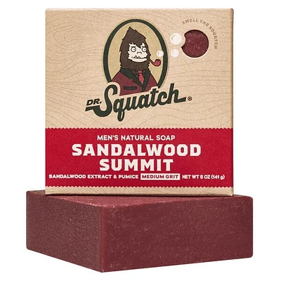 Dr. Squatch® All-Natural Bar Soap For Men - Sandalwood Summit