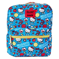 Loungefly Hello Kitty 50th Classic Aop Nylon Square Mini Backpack