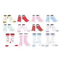 Hello Kitty Sanrio 50th Anniversary 12 Days of Socks Mystery Box "Showcase Exclusive"