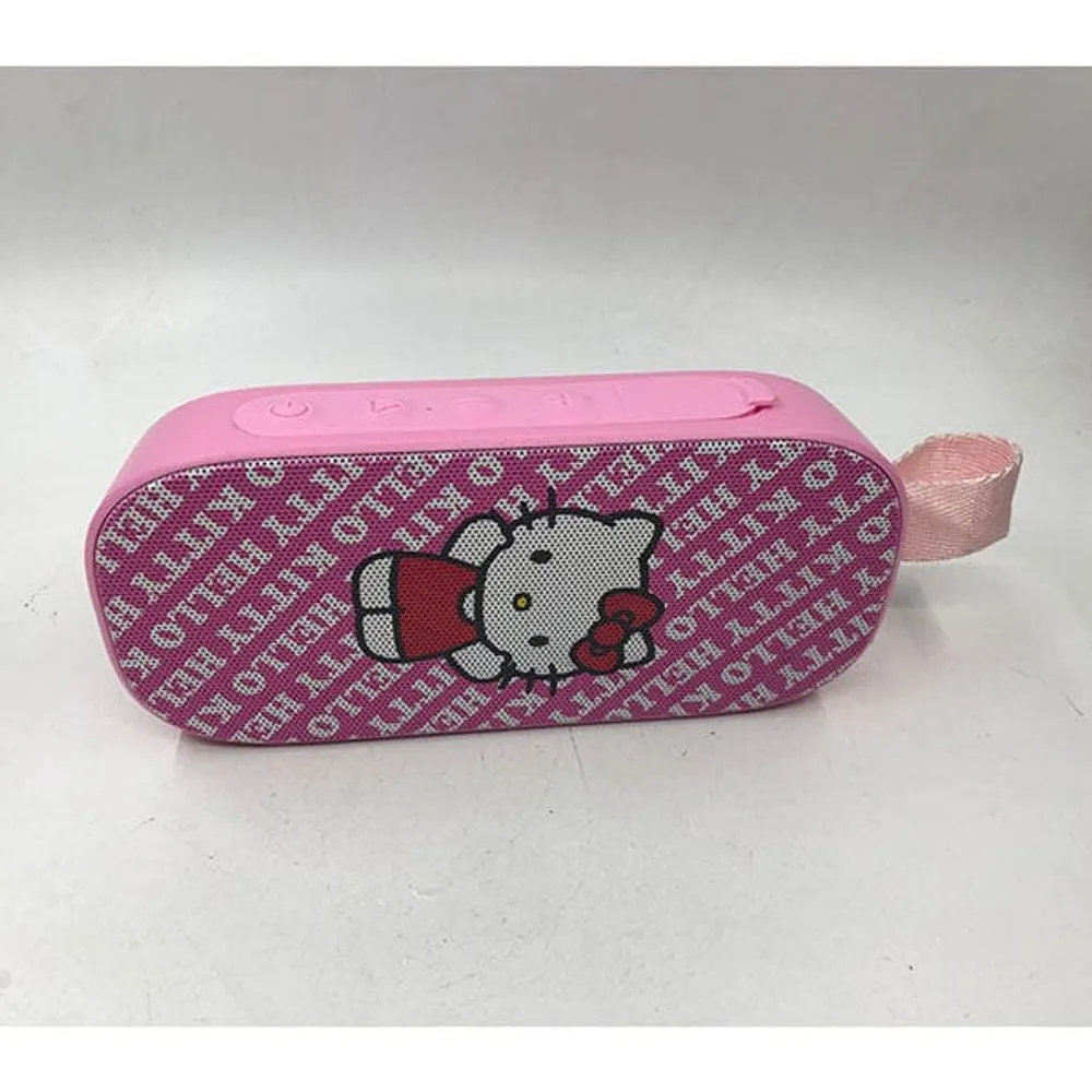 Hello Kitty Sanrio Pink Patterned Bluetooth Speaker