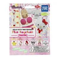 Sanrio Hello Kitty & Friends 2" Twinchees Flat Keychain "Team Pink" Blind Bag (1pc)