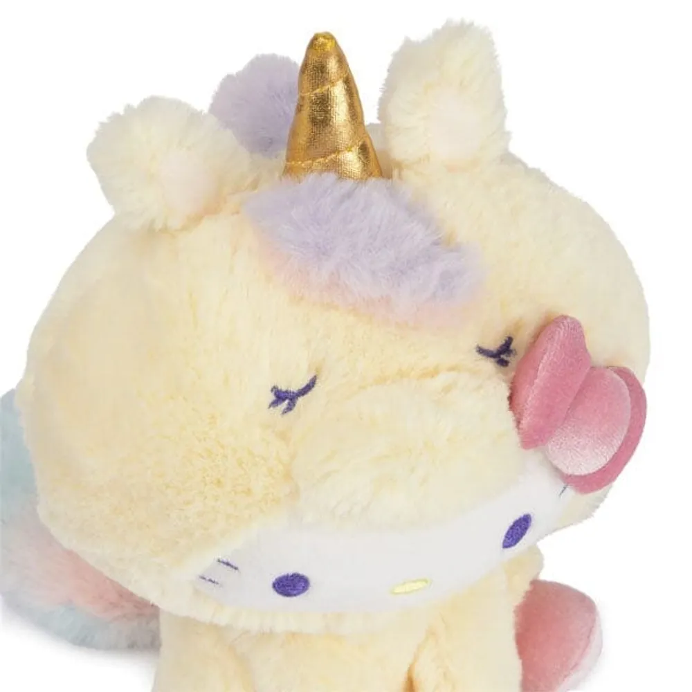 Sanrio Hello Kitty & Friends GUND Plush Collection | 6" Hello Kitty in Pastel Unicorn Costume