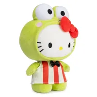 Sanrio Hello Kitty & Friends GUND Plush Collection | 9.5" Hello Kitty in Keroppi Costume