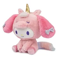 Sanrio Hello Kitty & Friends GUND Plush Collection | 9.5" My Melody in Pastel Unicorn Costume