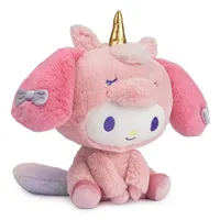 Sanrio Hello Kitty & Friends GUND Plush Collection | 9.5" My Melody in Pastel Unicorn Costume