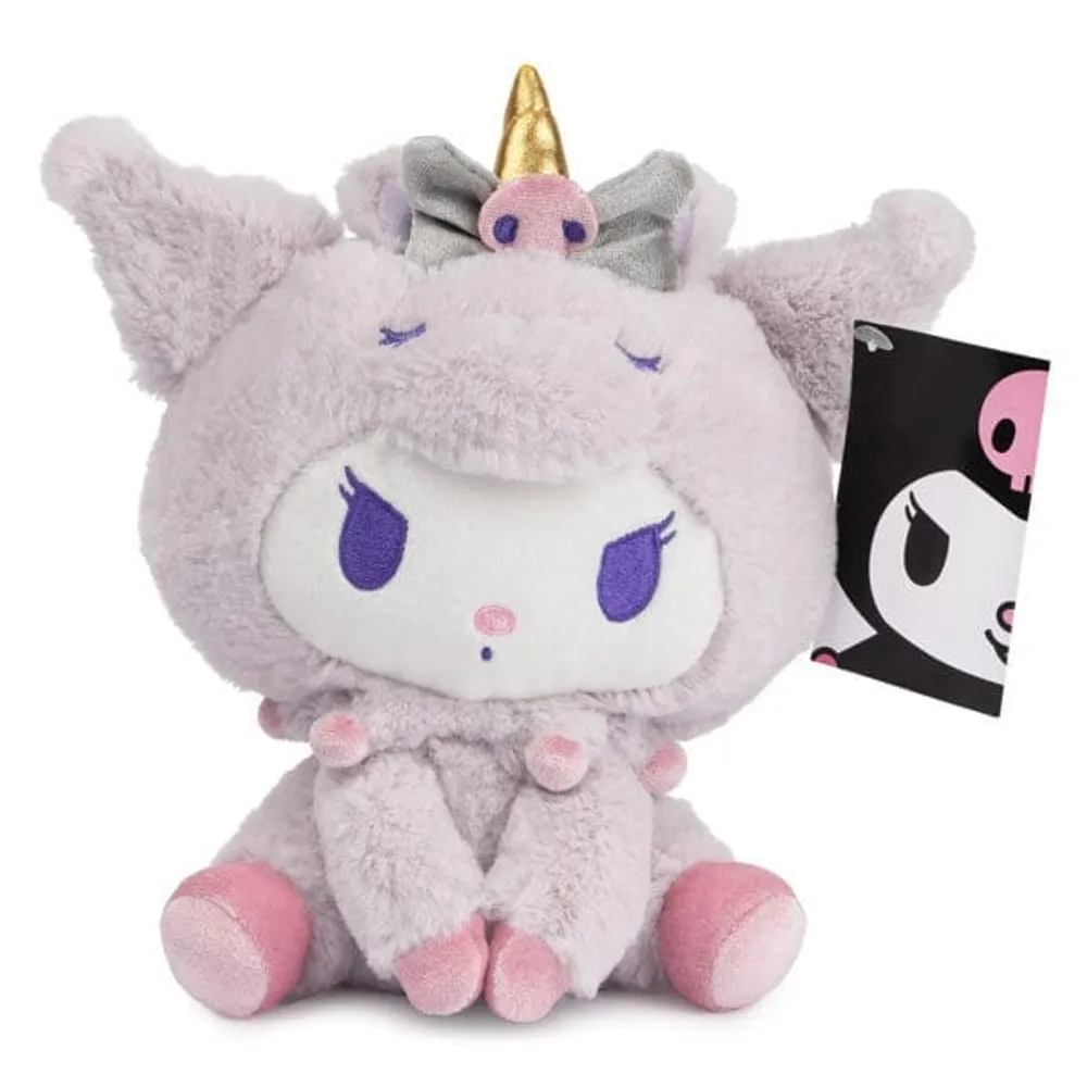 Sanrio Hello Kitty & Friends GUND Plush Collection | 6" Kuromi in Pastel Unicorn Costume