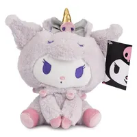 Sanrio Hello Kitty & Friends GUND Plush Collection | 6" Kuromi in Pastel Unicorn Costume