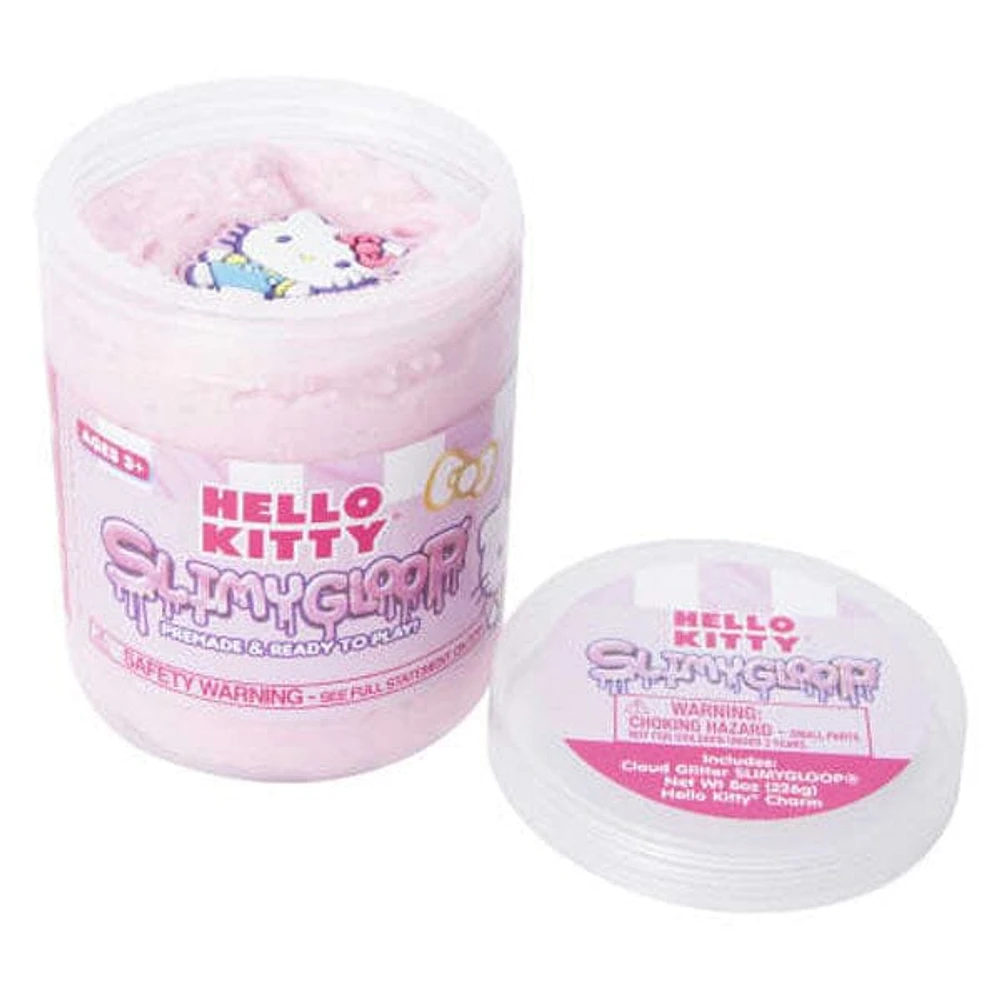 Sanrio Hello Kitty & Friends SlimyGloop Assorted Characters Pre-Made & Ready To Play Sparkle Slime (1 Jar)