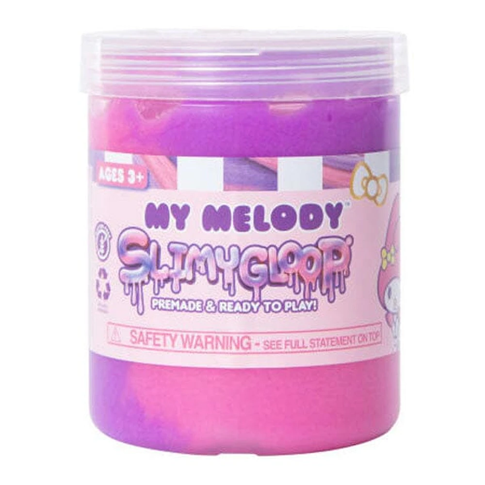 Sanrio Hello Kitty & Friends SlimyGloop Assorted Characters Pre-Made & Ready To Play Sparkle Slime (1 Jar)