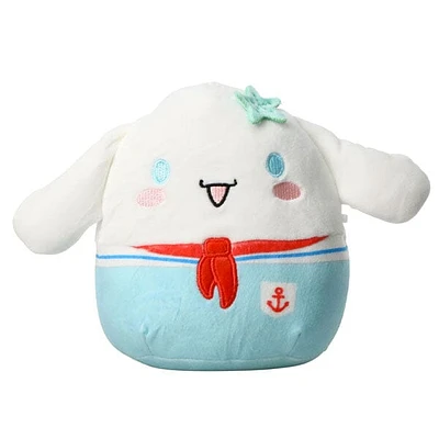 Squishmallows Plush Toy 8" Sanrio Squad Cinnamoroll in Sailor Costume