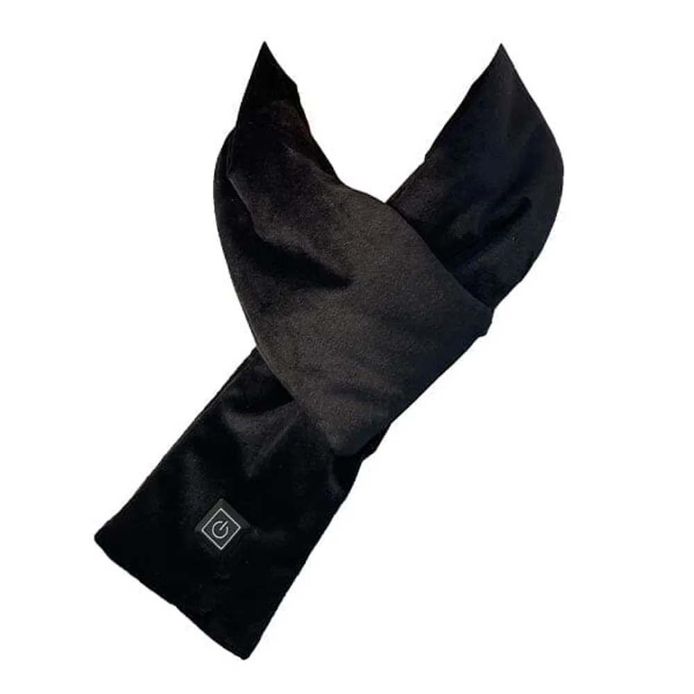 HeatMatez Heated Velcro Scarf | Includes USB Power Bank