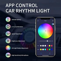 SyncScent LED Music Syncing Car Accessory Novelty Air Freshener Gadget