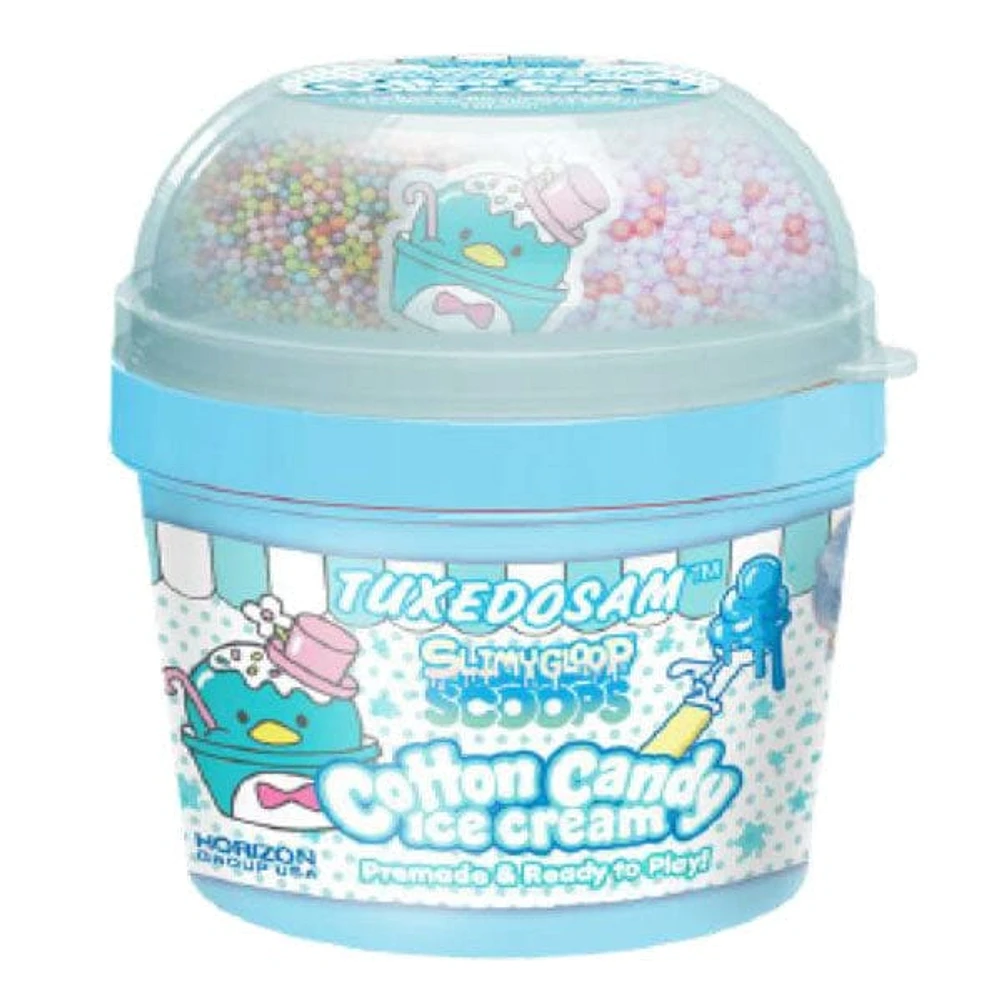 SlimyGloop SCOOPS Sanrio Hello Kitty & Friends Ice Cream Pre-Made Ready To Play Slime (Multiple Scents)