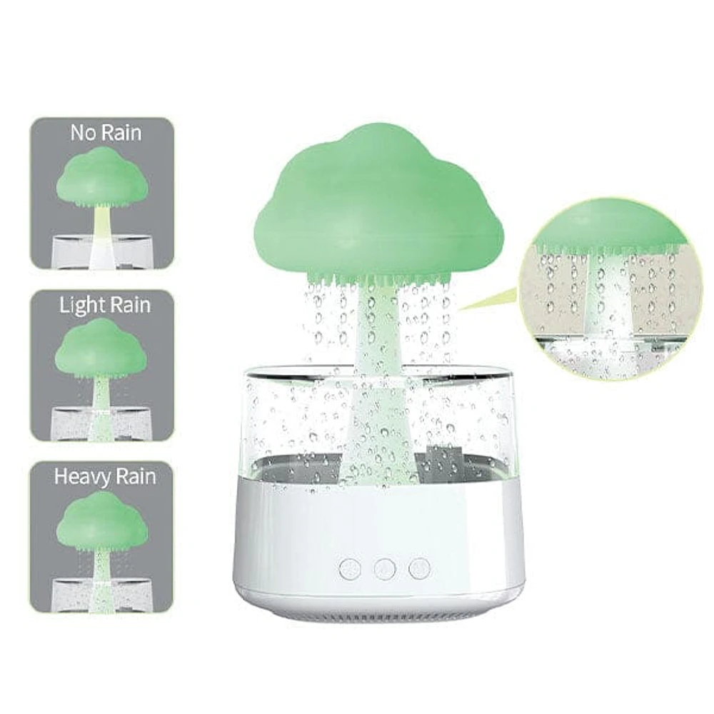 Esencia SereneMists (450mL) 4-in-1 Rain Cloud Night Light Diffuser