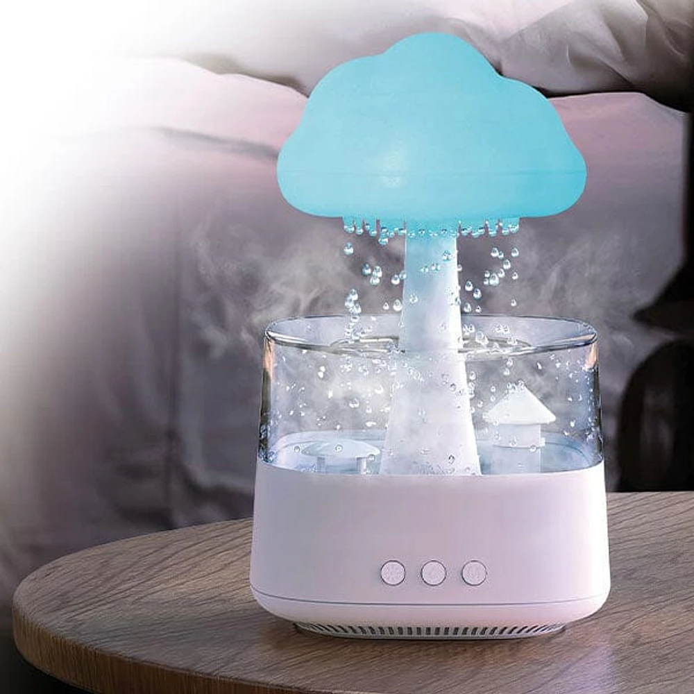 Esencia SereneMists (450mL) 4-in-1 Rain Cloud Night Light Diffuser