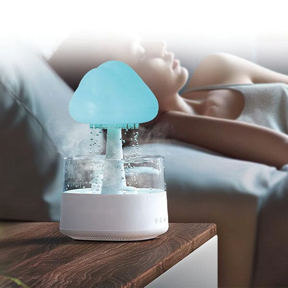 Esencia SereneMists (450mL) 4-in-1 Rain Cloud Night Light Diffuser