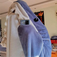 Cozy Cuddler Shark Blanket | Multiple Sizes